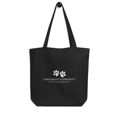 Parchment and Pawprint Eco-Friendly Tote Bag