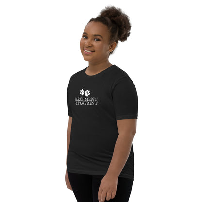 Parchment and Pawprint Youth Tee